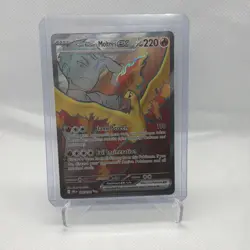 Pokemon Destined Rivals - Team Rocket’s Moltres Ex 208/182 - Ultra Rare Full Art - Image 1