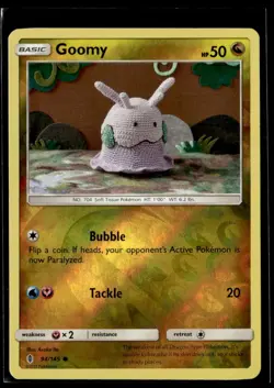 2017 Sun & Moon - Guardians Rising Reverse holo Goomy Basic/Common #94 - Image 1