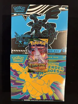 Pokemon 1 Black Bolt & 1 Ascended Hero ETB also 1 Evolving Skies pack all sealed - Image 3