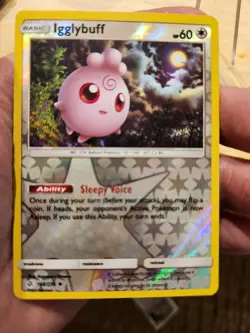 Igglybuff 168/236 Reverse Holo Pokemon 2019 Cosmic Eclipse - NM Pokemon Card - Image 2
