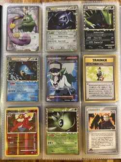 Pokemon 126 Card Lot with Collection Binder and 2 Bins - Image 1