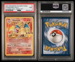 PSA 9 POKEMON CELEBRATIONS 2021 CHARIZARD CLASSIC COLLECTION HOLO #4/102 - Image 3