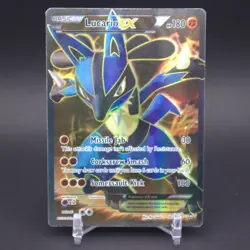 Pokemon | Lucario EX (Full Art) 107/111 - ULTRA RARE! - 2014 XY: Furious Fists - Image 1