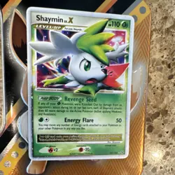 Pokemon TCG Shaymin Lv.X Rare Holo Platinum 127/127 110 HP English - Image 1