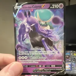 The Pokemon Company Shadow Rider Calyrex V 074/198 Ultra Rare Holo 210 HP - Image 1