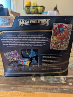 POKEMON TCG MEGA EVOLUTION ETB ELITE TRAINER BOX (LUCARIO) Factory Sealed - Image 2