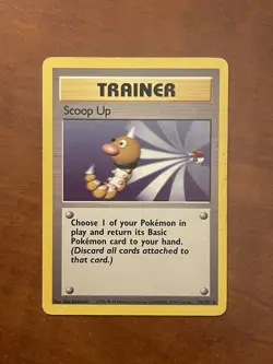 Pokemon Scoop Up Base Set 78/102 Trainer English Wizards - Image 1