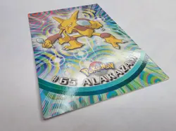 Topps Pokemon #65 Alakazam Physic Spoon Regular TV Animation Edition MP - Image 3