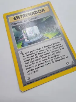 Pokemon TCG Time Capsule 90/11 Rare Neo Genesis Spanish Language MP - Image 2