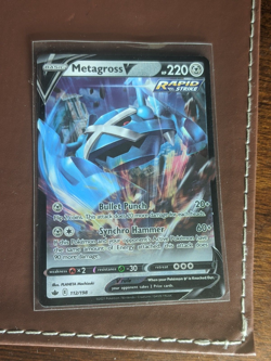 1x NM/Mint Metagross V #112/198 Chilling Reign English Pokemon TCG Holo - Image 1