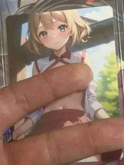 Pokemon Serena Lewd Anime Waifu Custom DIY Art Pokemon card Double Sided - Image 4