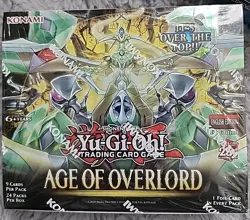 Yu-Gi-Oh Age of Overlord Booster Box 1st Edition Factory Sealed - Image 1