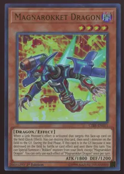 Yu-Gi-Oh! Magnarokket Dragon #CIBR-EN011 1st Edition Foil - Image 1