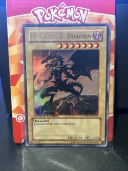Yugioh Red-eyes B. Dragon Yap1-en002 NM - Image 1