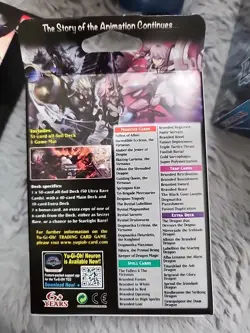 Yugioh YGO Chronicles: The Fallen & The Virtuous Sealed All-Foil (3-Deck Lot) - Image 3