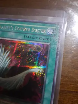Harpie's Feather Duster SDD-003 Yu-Gi-Oh Limited Edition Secret Rare Holo Foil - Image 5
