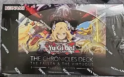 Yugioh The Chronicles Deck: The Fallen & The Virtuous Sealed Display (8 Decks) - Image 1