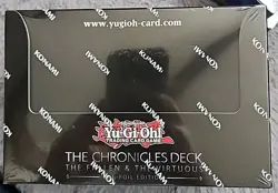 Yugioh The Chronicles Deck: The Fallen & The Virtuous Sealed Display (8 Decks) - Image 2