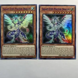 (x3) Yugioh! LDS2-EN047 Galaxy-Eyes Photon Dragon 1st - Blue/Purple - NM/VLP!! - Image 2