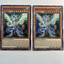 (x3) Yugioh! LDS2-EN047 Galaxy-Eyes Photon Dragon 1st - Blue/Purple - NM/VLP!! - Image 3