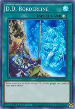 D.D. Borderline - SESL-EN055 - Super Rare - 1st Edition - Lightly Played - Secre - Image 1