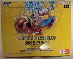 One Piece TCG OP15-EB04 Booster Box (UNSEALED); 24 Sealed Packs and 1 Dash Pack - Image 4