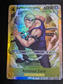 Roronoa Zoro SR OP15-113 ENGLISH ONE PIECE Card Adventure on KAMI’s Island OP15 - Image 1
