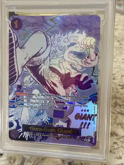 PSA MINT 9 2025 ONE PIECE PRB02-078 EN "GUM-GUM GIANT ~ ALTERNATE ART - Image 4