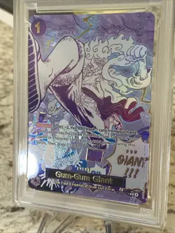 PSA MINT 9 2025 ONE PIECE PRB02-078 EN "GUM-GUM GIANT ~ ALTERNATE ART - Image 5