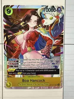 Boa Hancock SR OP14-112 The Azure Sea's Seven English One Piece TCG NM/M - Image 1