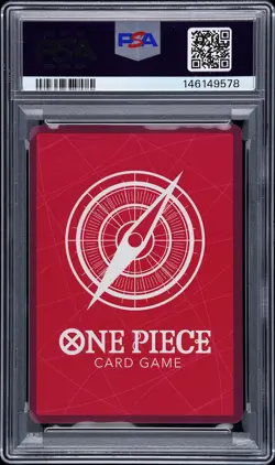 2022 ONE PIECE OP01-ROMANCE DAWN ALTERNATE ART-ERRATA MONKEY D. LUFFY PSA 10 - Image 2