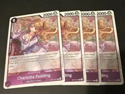 Charlotte Pudding OP12-071 R Legacy of the Master - ONE PIECE ENGLISH PLAYSET - Image 1