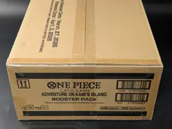 One Piece OP-15 Adventure on Kami's Island 12 BOX BOOSTER CASE Sealed #9 - Image 2