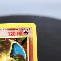 Charizard 4/102 Base Set Holo Rare Unlimited WOTC Pokemon TCG Vintage MP 🔥 - Image 4