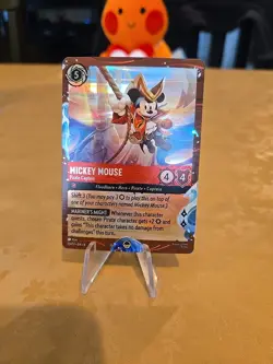 Disney Treasure Lorcana Mickey Mouse Pirate Captain Foil Promo - Image 2