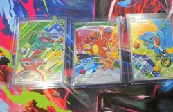 Pokemon TCG First Partner Illustration Collection Series 1 Kanto GEN 1 Starters - Image 2