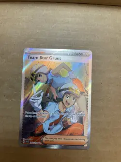 Holo Team Star Grunt - 242/198 Ultra Rare Scarlet & Violet Base Set Pokemon TCG - Image 1
