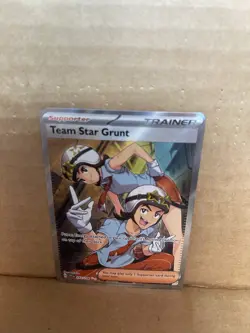 Holo Team Star Grunt - 242/198 Ultra Rare Scarlet & Violet Base Set Pokemon TCG - Image 4