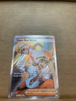 Holo Team Star Grunt - 242/198 Ultra Rare Scarlet & Violet Base Set Pokemon TCG - Image 5