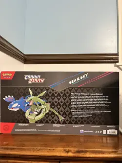 No Box Pokemon TCG Crown Zenith Sea and Sky Premium Collection BOX NOT INCLUDED - Image 2