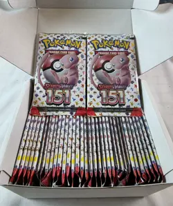Pokemon 151 "booster box" 👀 Lot 36x Sealed Booster Packs ‼ TCG SV3.5 Invest 📈 - Image 1