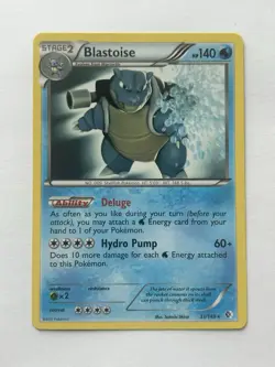 Pokemon TCG Blastoise 31/149 Boundaries Crossed Regular LP - Image 1