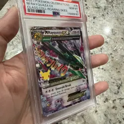 2021 POKEMON CELEBRATIONS RAYQUAZA EX GEM MT CLASS.COLL-ROARING SKIES PSA 10 - Image 5