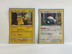 Pokemon TCG Pikachu - Pokemon Go SWSH234 Holo Black Star Promo Mint - Image 1