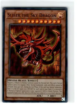 Yu-Gi-Oh! Slifer The Sky Dragon Ultra Rare EGS1-EN001 LP Unlimited - Image 1