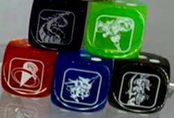 Yu-Gi-Oh Battles of Legend: Chapter 1 Dice - 5 Dice SET - yugioh - Image 1