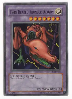 Twin-Headed Thunder Dragon - MRD-EN120 - Super Rare - Unlimited Yugioh HP - Image 1