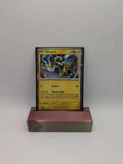 Pokemon TCG Zeraora Holo Rare Card 078/182 Destined Rivals Series - Image 1