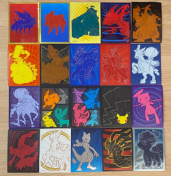 21 single ETB Sword & Shield Pokemon Card Game sleeves bundle pack (2020-2023) - Image 3