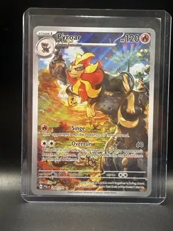 Pyroar 200/193 Sv02: Paldea Evolved Holo Full Art Illustration Rare Pokemon Card - Image 1